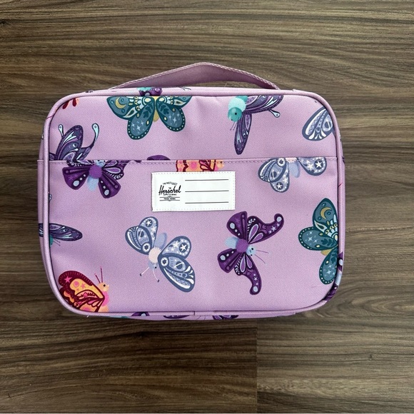 Herschel Supply Company Butterfly Lunch Box/Bag - Lavender
